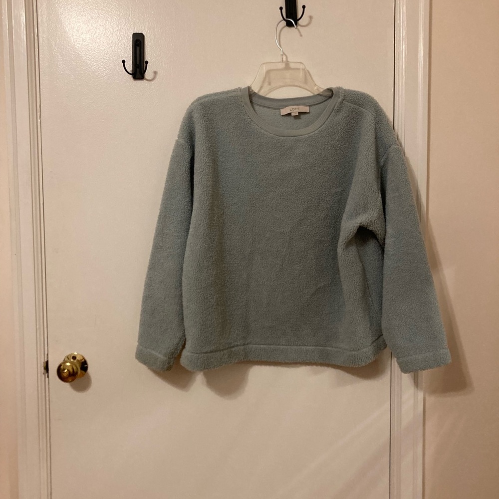 Women’s blue LOFT sweatshirt